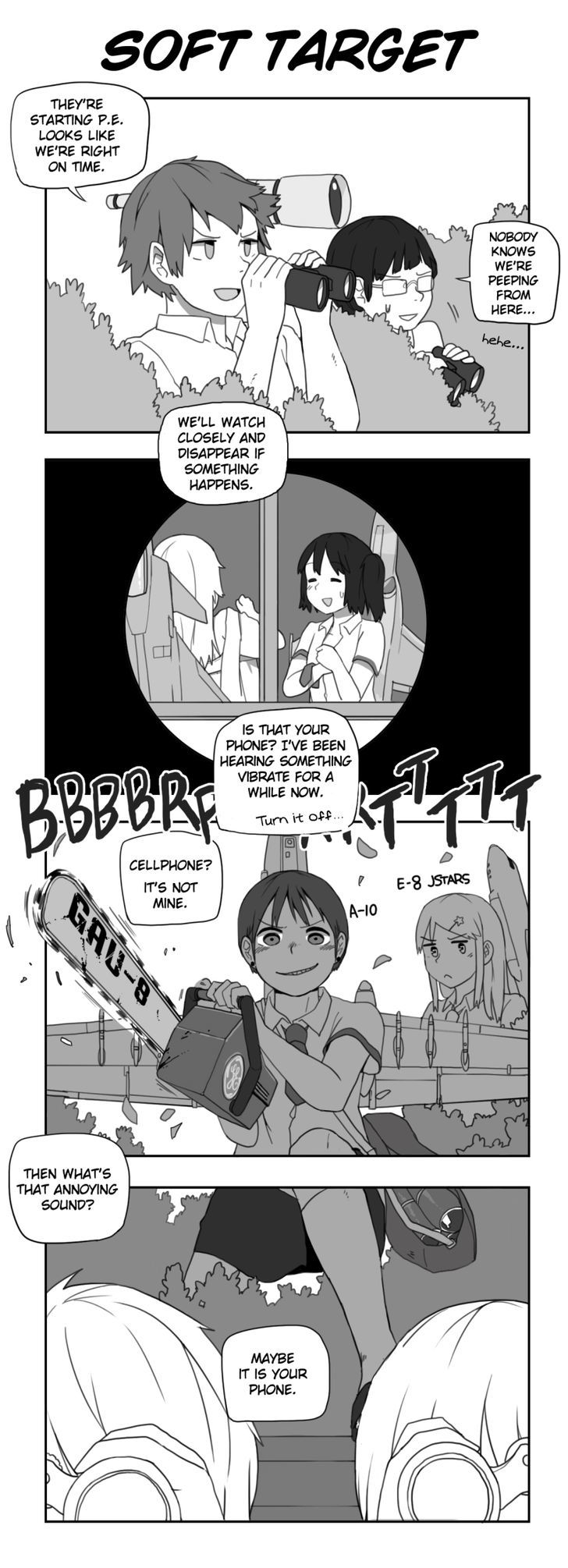 Flight Highschool - Chapter 15 : 4Koma Collection