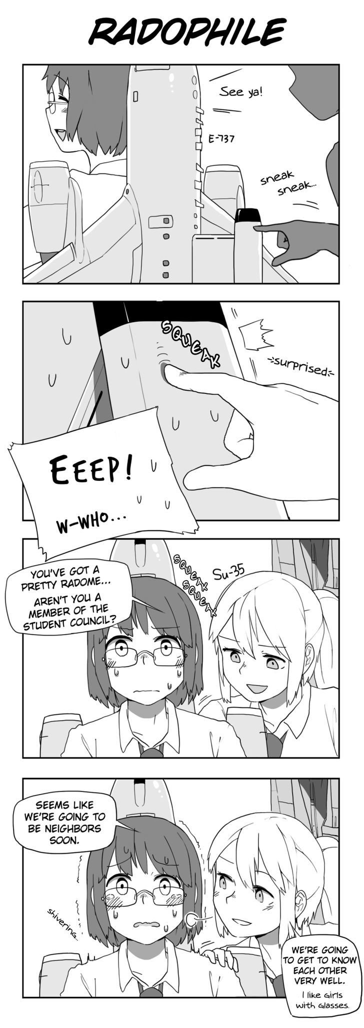 Flight Highschool - Chapter 14 : 4Koma Collection