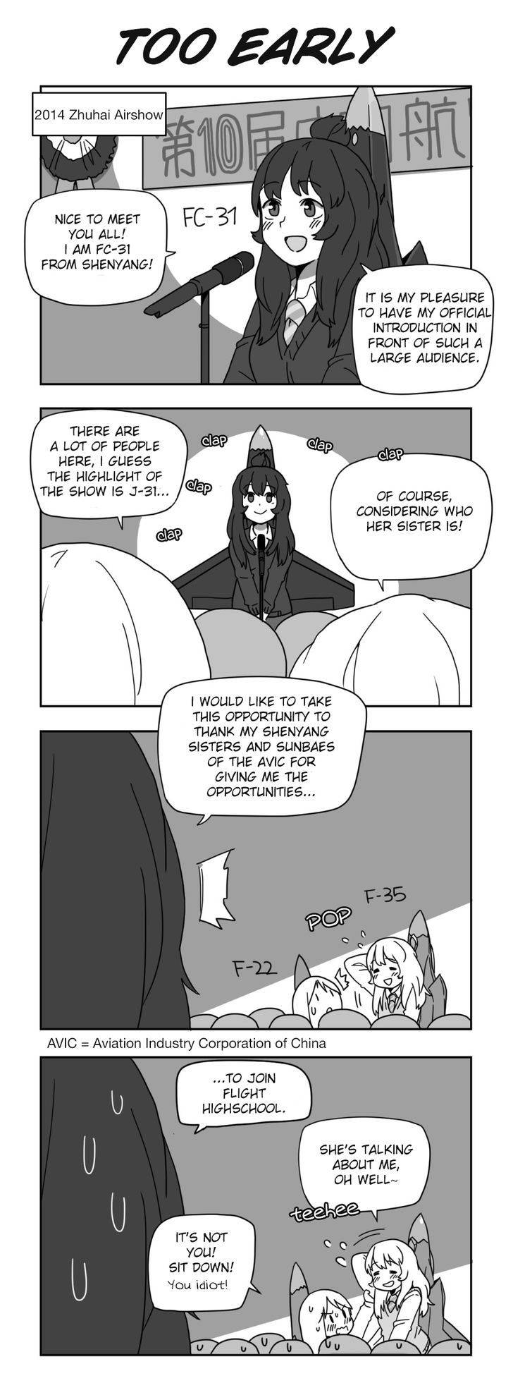 Flight Highschool - Chapter 47 : 4Koma Collection