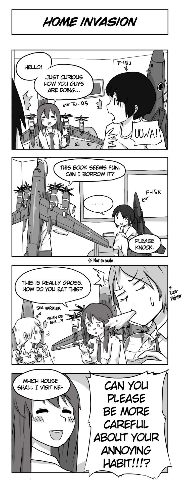 Flight Highschool - Chapter 1.5 : 4Koma Collection