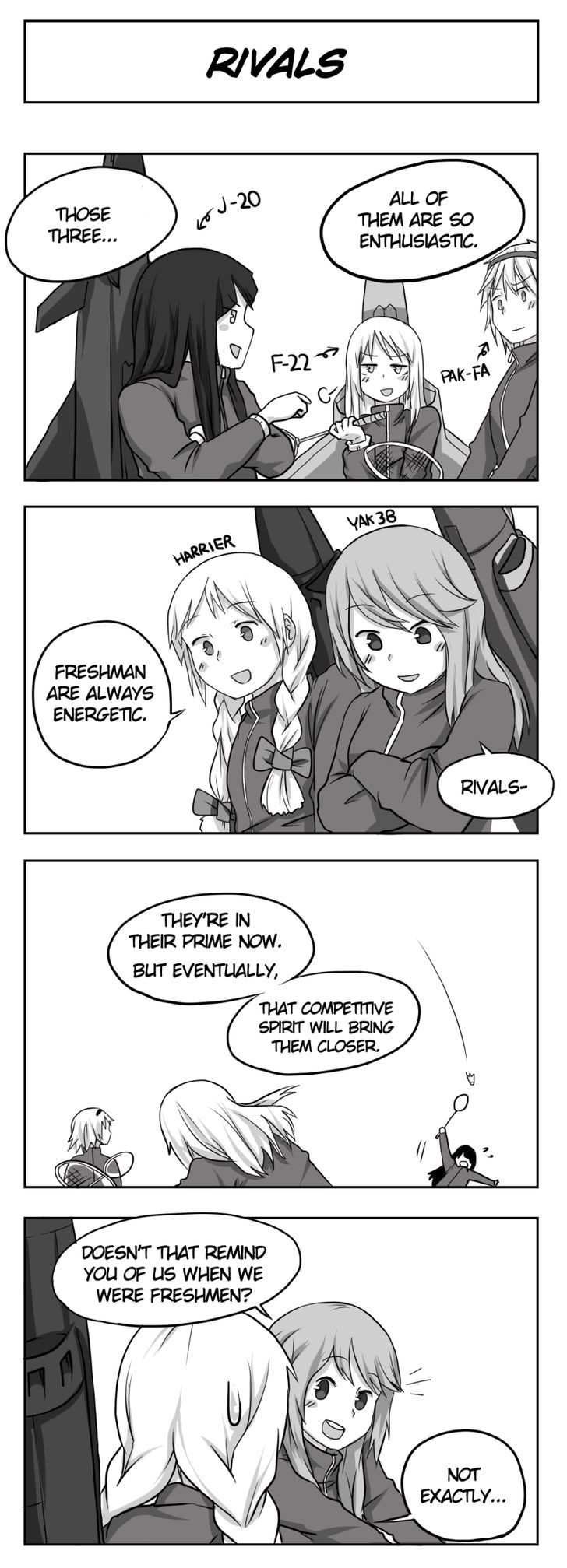 Flight Highschool - Chapter 1.5 : 4Koma Collection