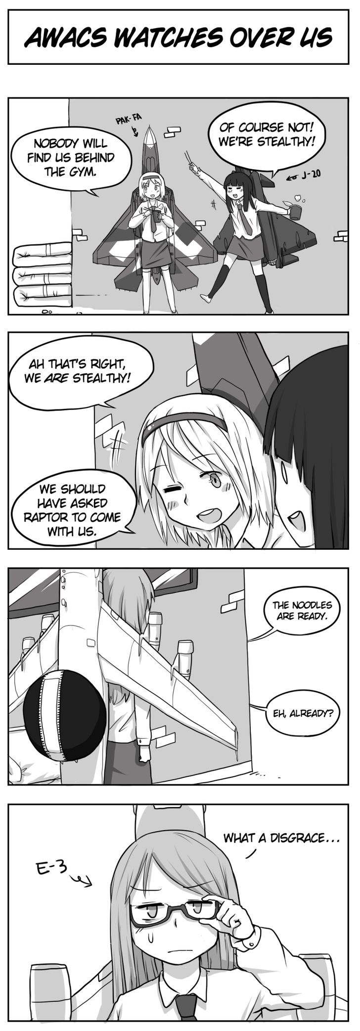 Flight Highschool - Chapter 1.5 : 4Koma Collection