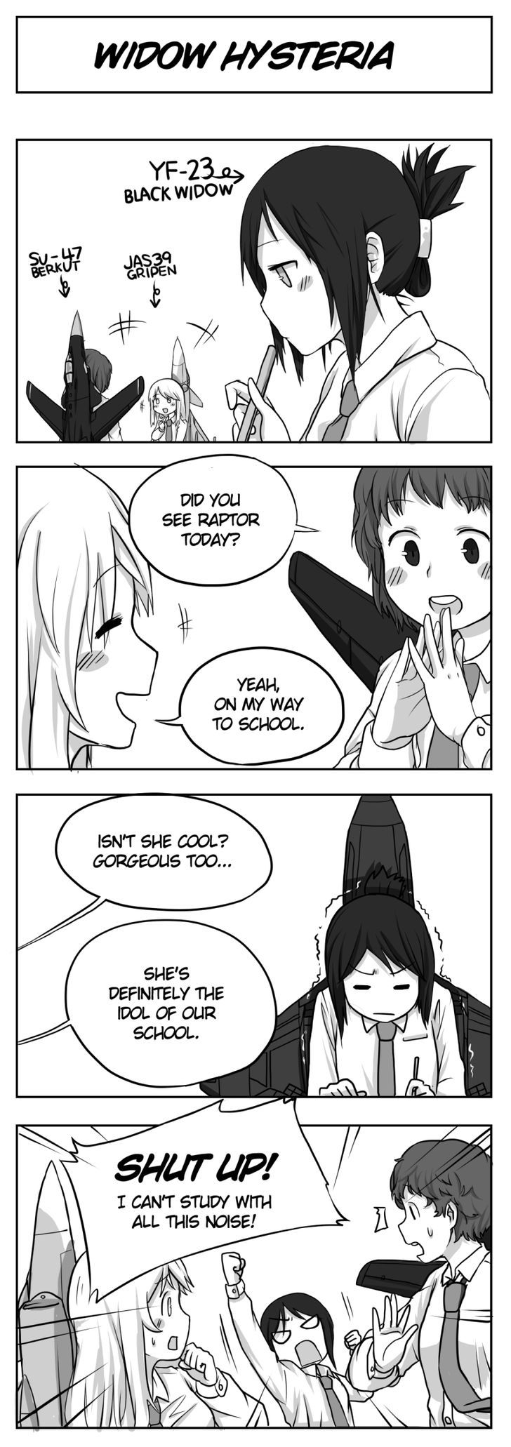 Flight Highschool - Chapter 1.5 : 4Koma Collection