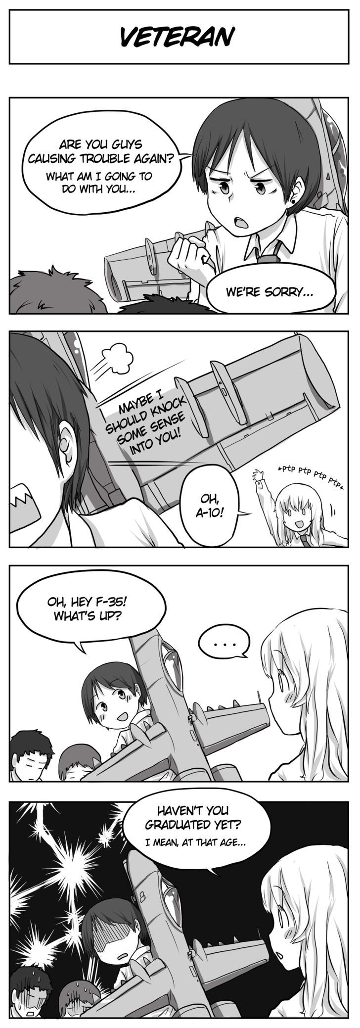 Flight Highschool - Chapter 1.5 : 4Koma Collection