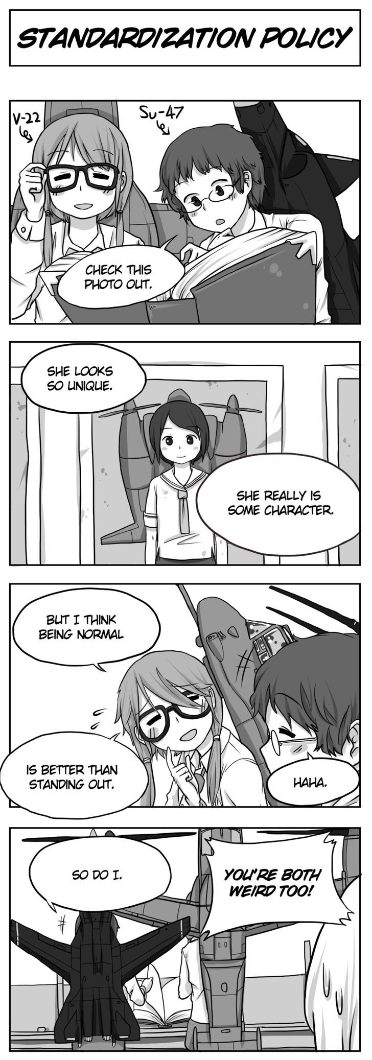 Flight Highschool - Chapter 1.5 : 4Koma Collection