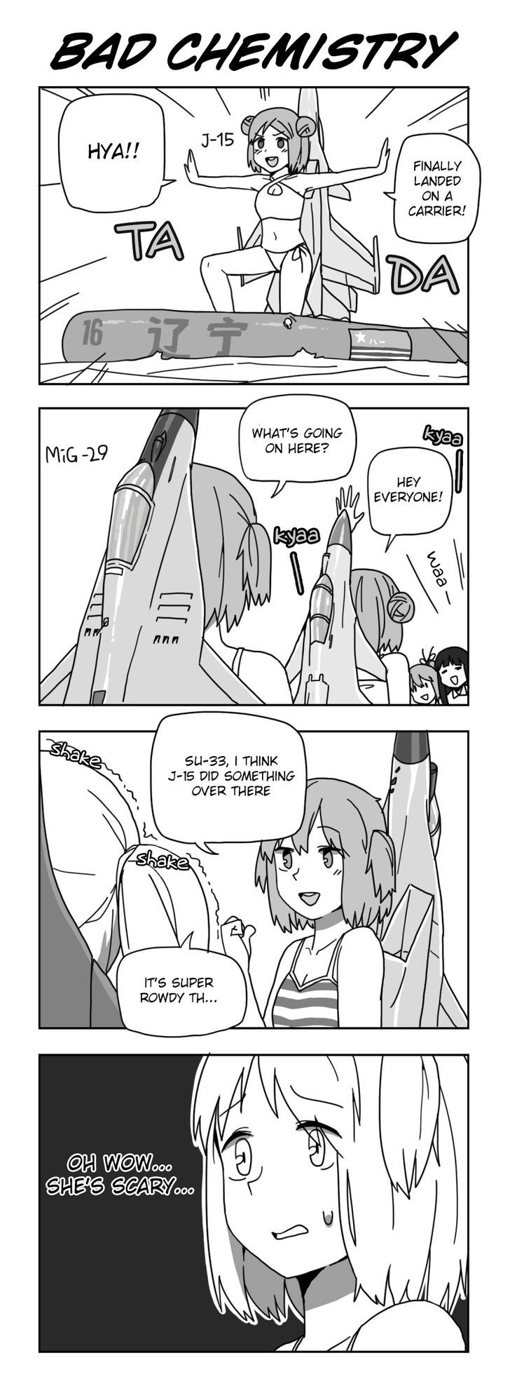 Flight Highschool - Chapter 39 : 4Koma Collection