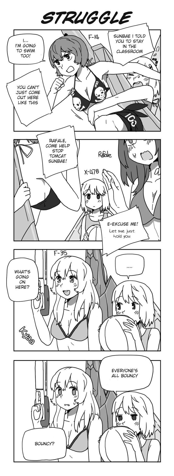 Flight Highschool - Chapter 39 : 4Koma Collection