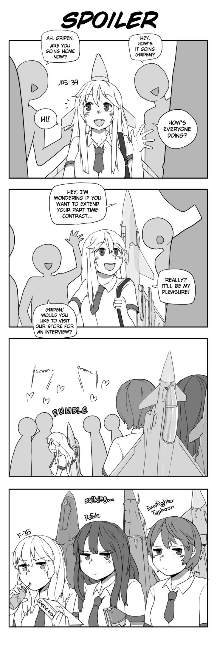 Flight Highschool - Chapter 16 : 4Koma Collection