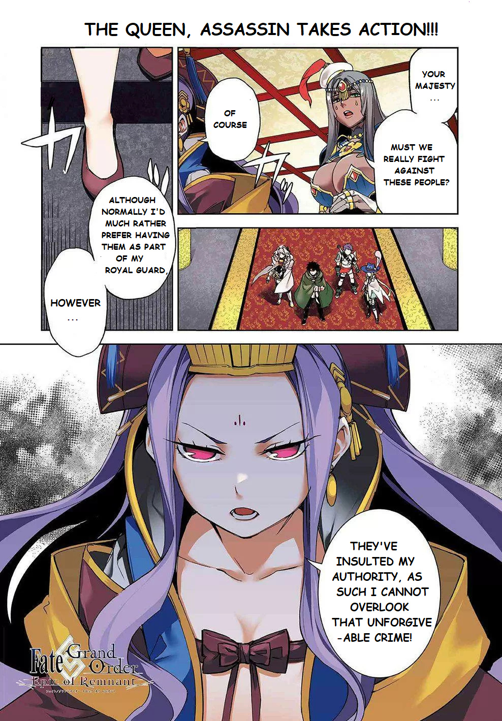 Fate/Grand Order Epic Of Remnant - Ashu Tokuiten Ii - Denshou Chitei Sekai Agartha - Agartha No Onna - Vol.3 Chapter 12: Breakdown Of Negotiations