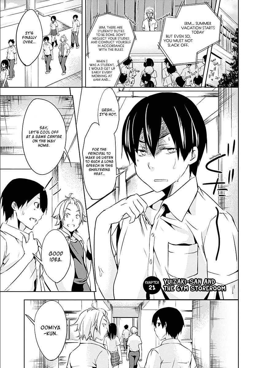 Yuizaki-San Ha Nageru! - Chapter 21 : Yuizaki-San And The Gym Storeroom.