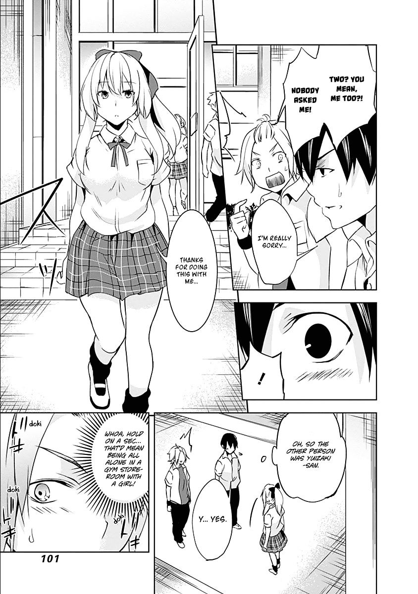 Yuizaki-San Ha Nageru! - Chapter 21 : Yuizaki-San And The Gym Storeroom.