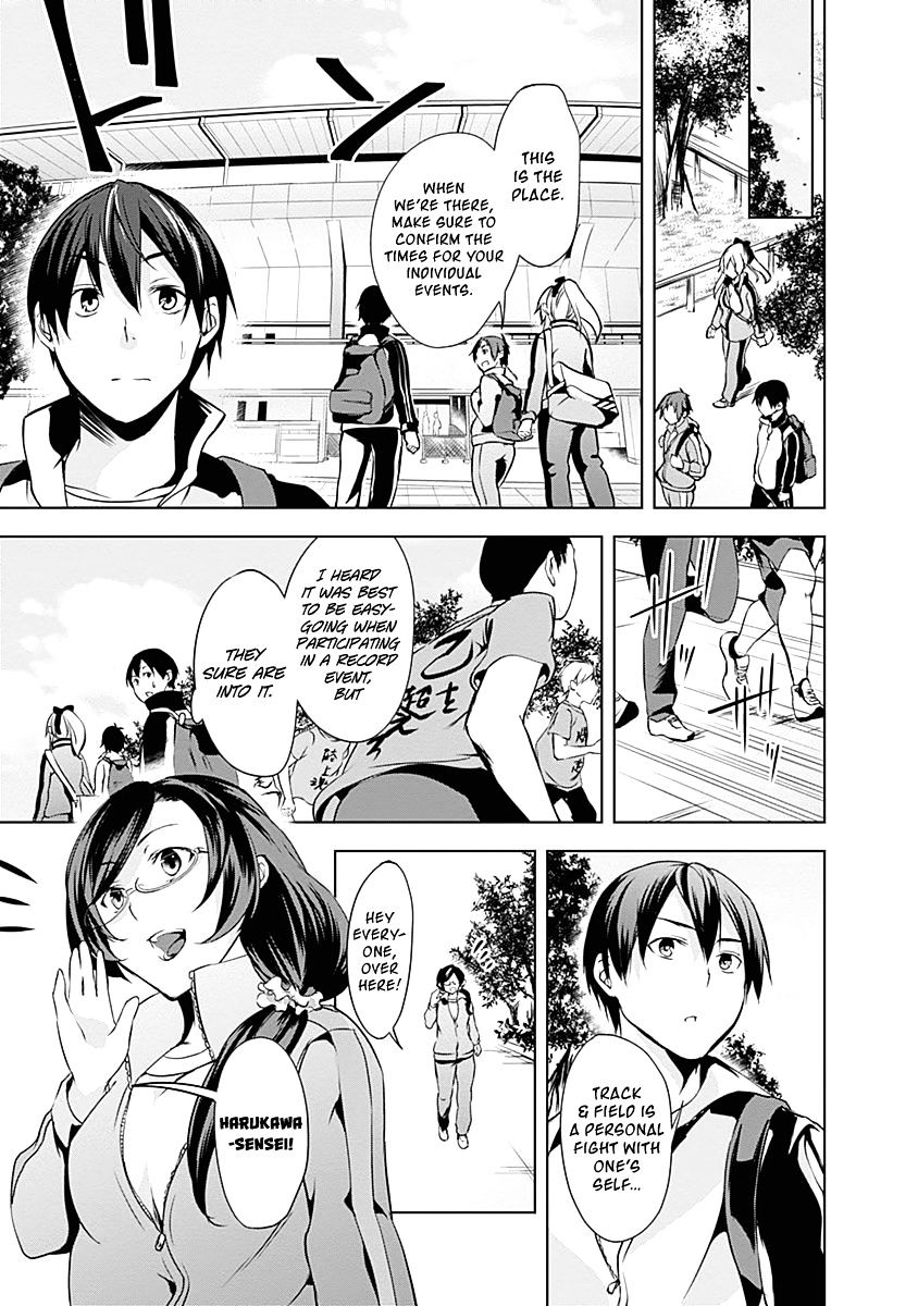 Yuizaki-San Ha Nageru! - Chapter 12 : Yuizaki-San And The Track Meet