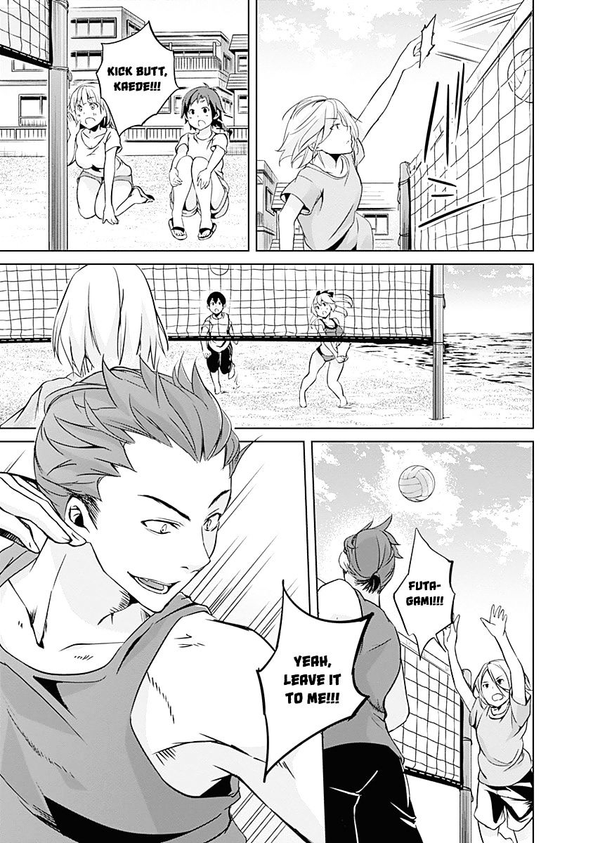 Yuizaki-San Ha Nageru! - Chapter 27 : Yuizaki-San And Beach Vollyball.