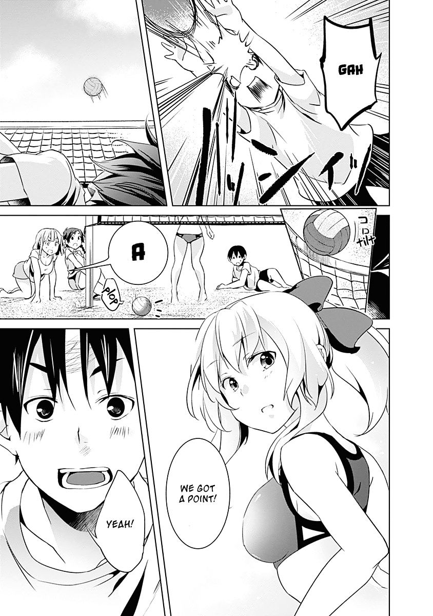 Yuizaki-San Ha Nageru! - Chapter 27 : Yuizaki-San And Beach Vollyball.