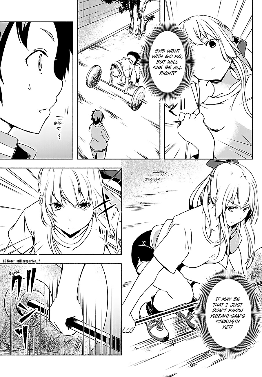 Yuizaki-San Ha Nageru! - Vol.1 Chapter 3 : Yuizaki-San Lifts.