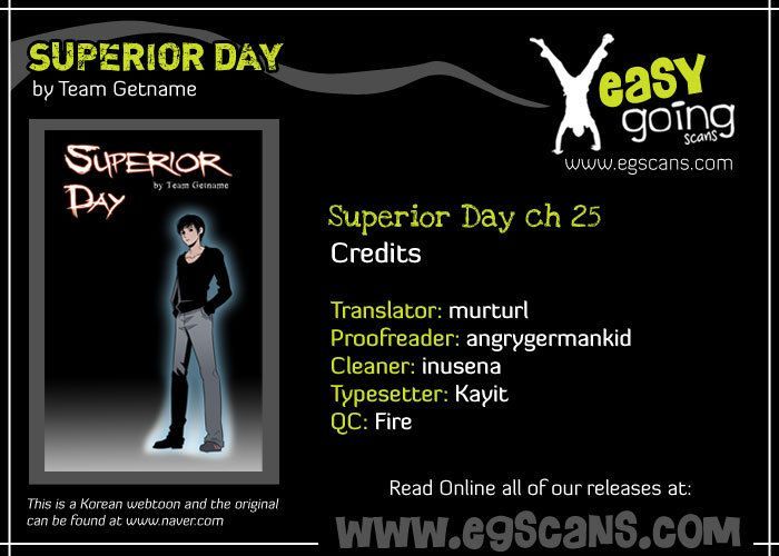 Superior Day - Chapter 25 : Decision (2)