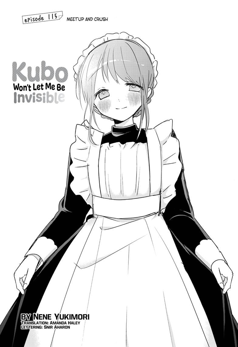 Kubo Won't Let Me Be Invisible - Chapter 115