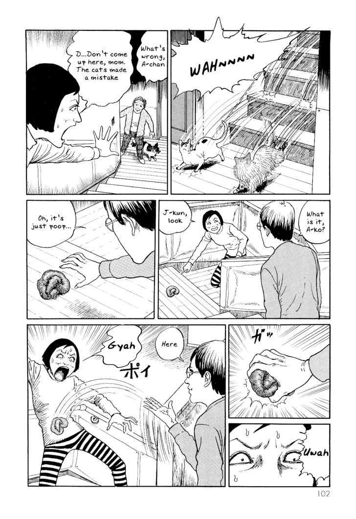 Itou Junji No Neko Nikki: Yon & Mu - Vol.1 Chapter 10 : Without Stepping On Poop, Mucus, Or Cats