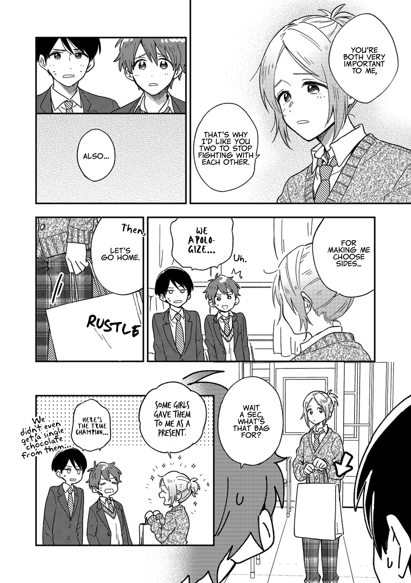 The Male High School Students Are Hungry Again Today - Vol.1 Chapter 9: Valentine's Day Chocolate