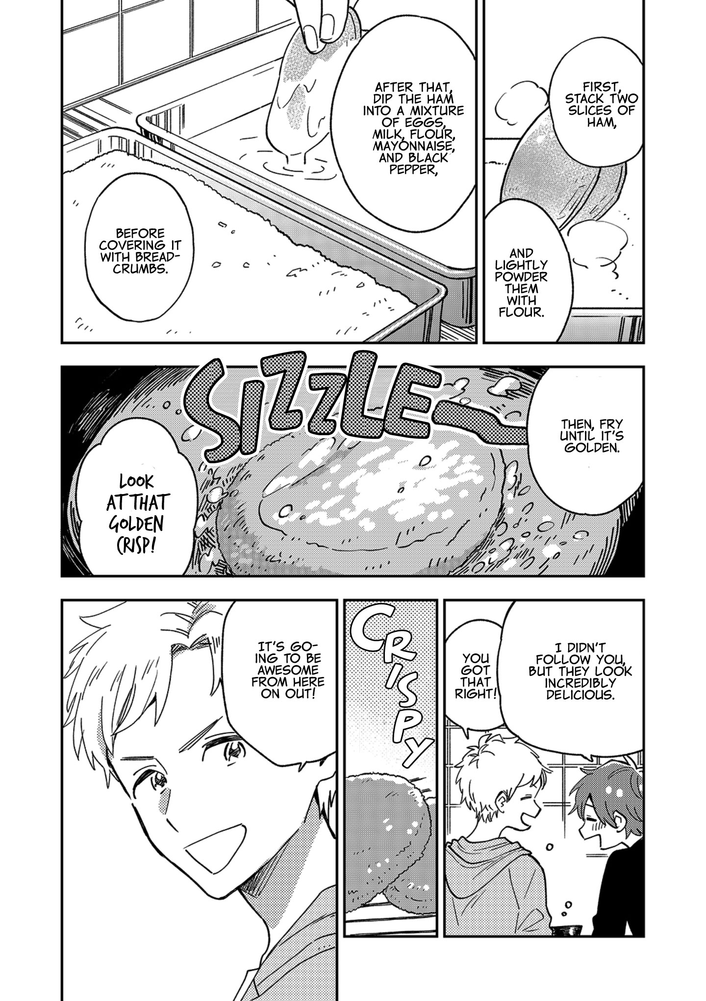 The Male High School Students Are Hungry Again Today - Vol.1 Chapter 13: Ham Cutlet Sandwich