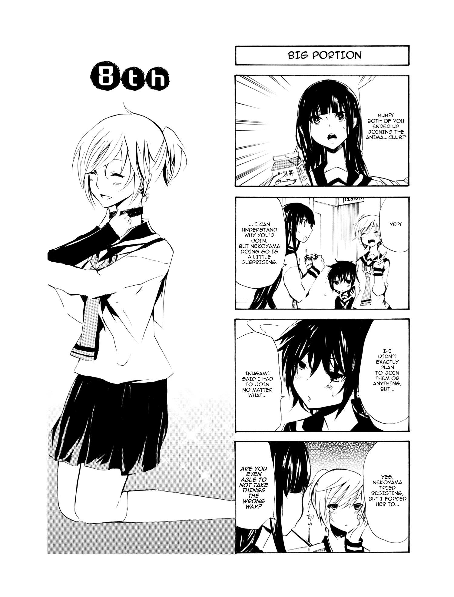 Inugami-San To Nekoyama-San - Chapter 8