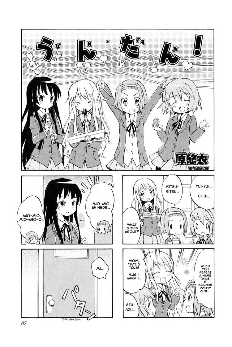 K-On! Anthology Comic - Vol.2 Chapter 11