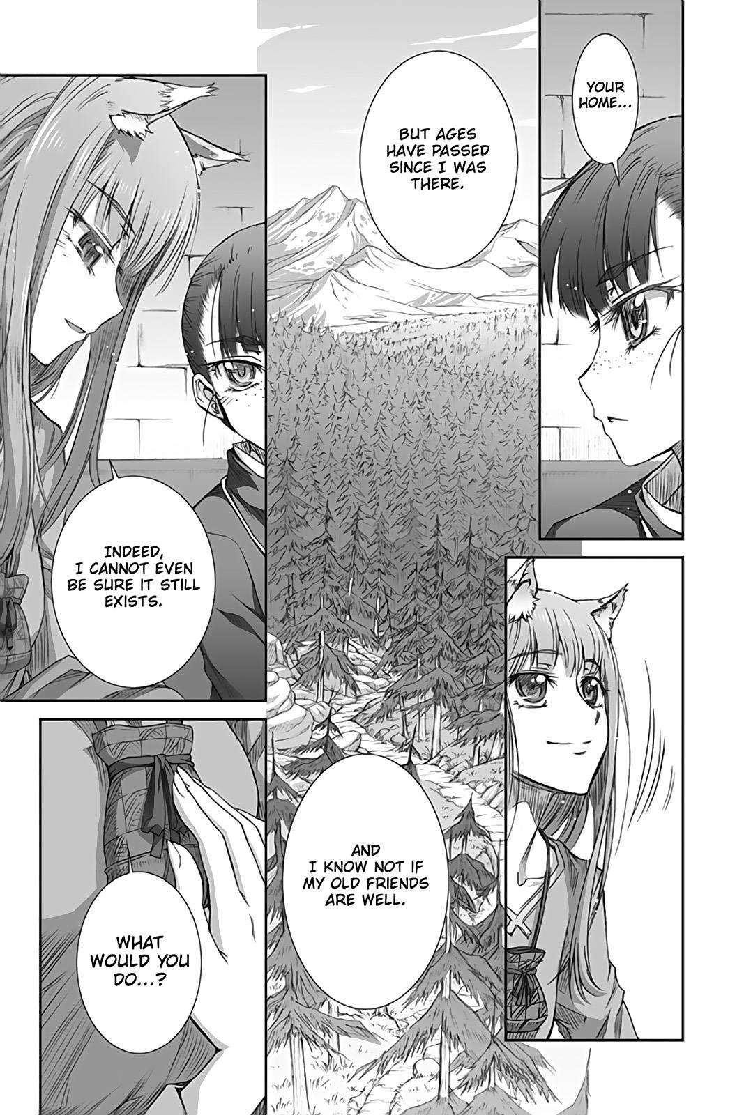 Ookami To Koushinryou - Chapter 37