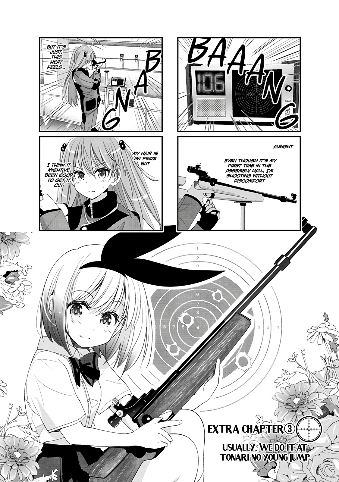 Rifle Is Beautiful - Vol.2 Chapter 35.1: Usually, We Do It At Tonari No Young Jump