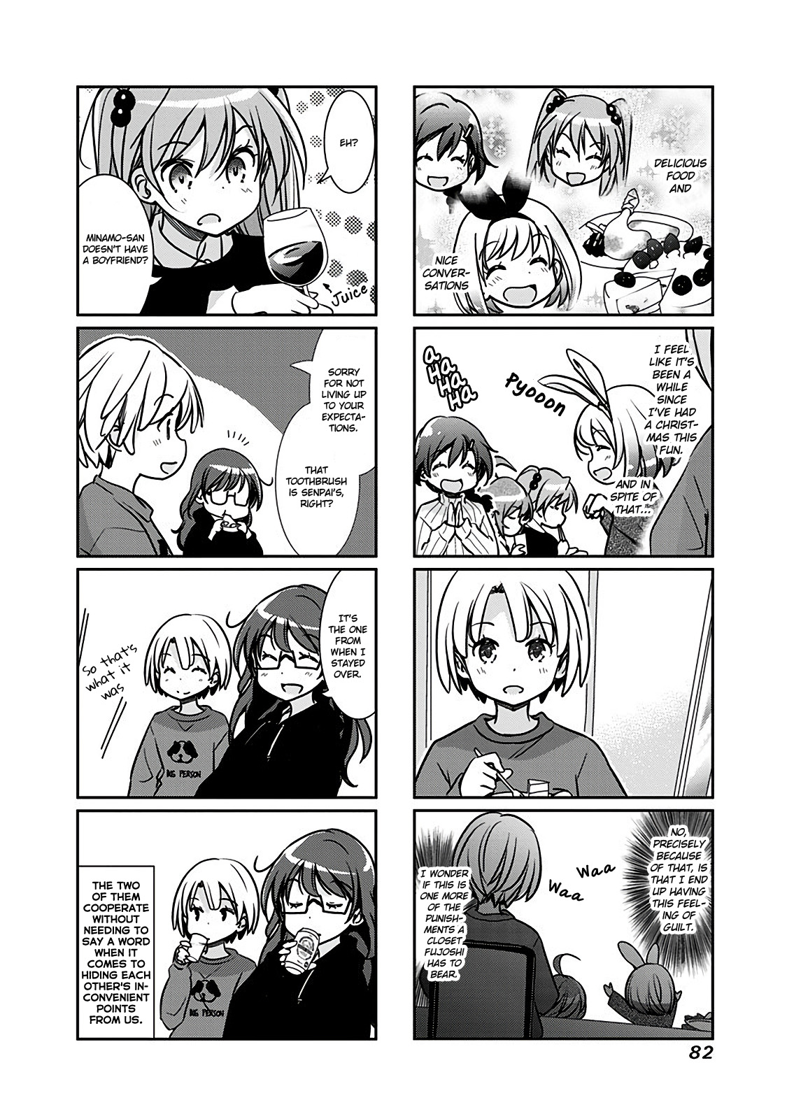 Rifle Is Beautiful - Vol.5 Chapter 110: Xmas Party At Minamo's Place