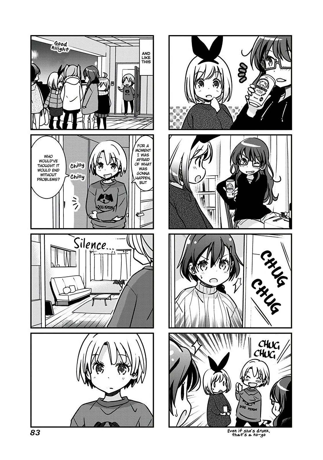 Rifle Is Beautiful - Vol.5 Chapter 110: Xmas Party At Minamo's Place