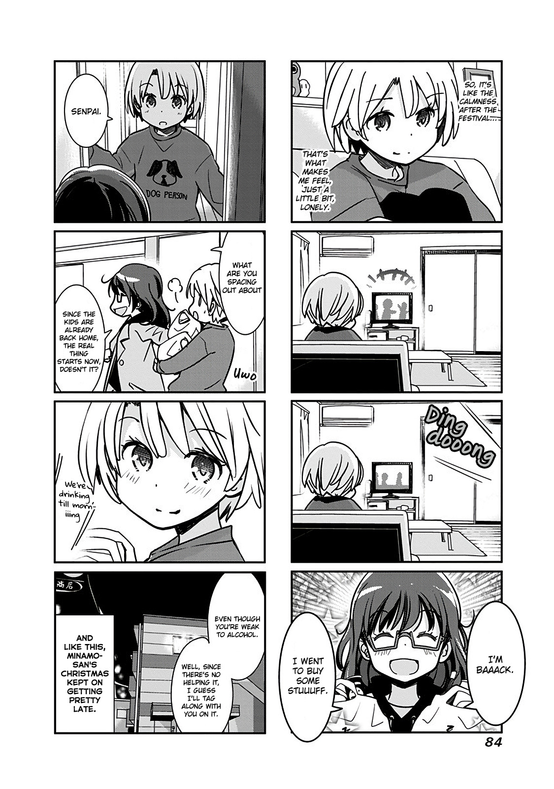 Rifle Is Beautiful - Vol.5 Chapter 110: Xmas Party At Minamo's Place