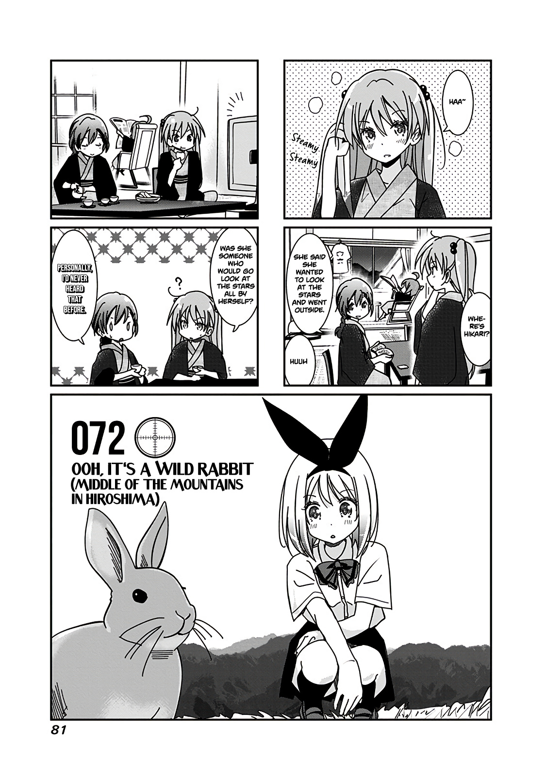 Rifle Is Beautiful - Vol.4 Chapter 72: Ooh, It's A Wild Rabbit (Middle Of The Mountains In Hiroshima)