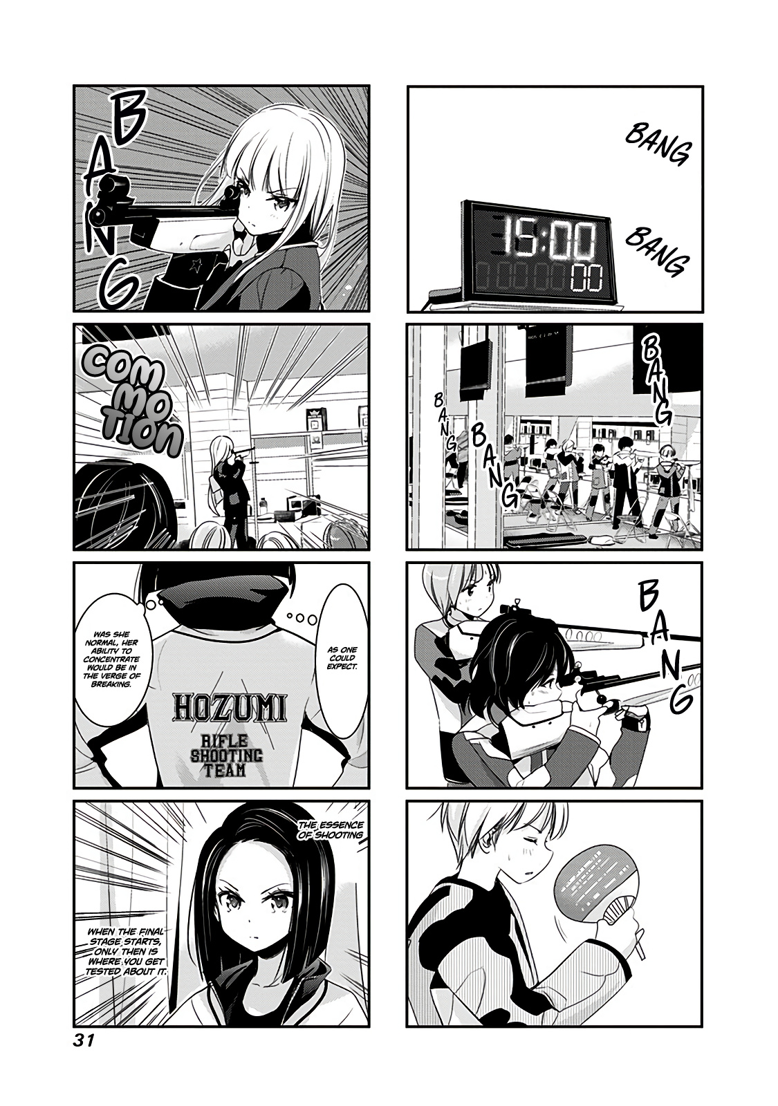 Rifle Is Beautiful - Vol.3 Chapter 40: It's Also Midsummer In Midsummer. The Girls That Compete To Be No1 In Japan!!