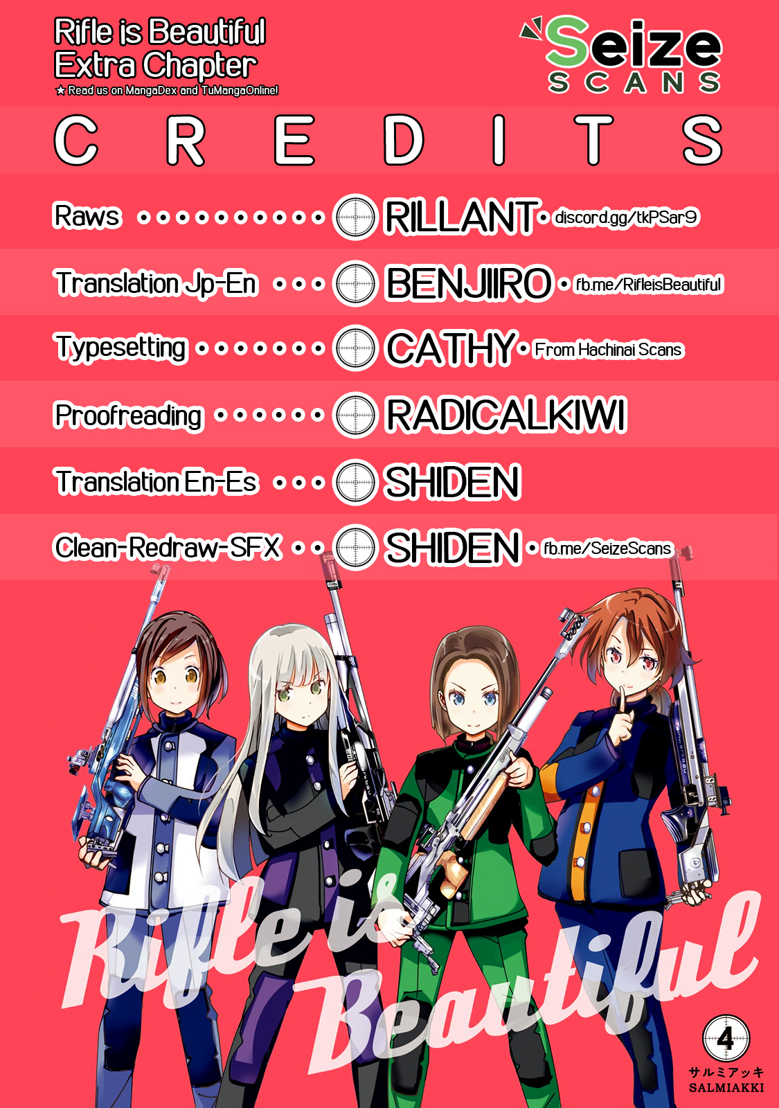 Rifle Is Beautiful - Vol.4 Chapter 90.1: Vol.4 Extras