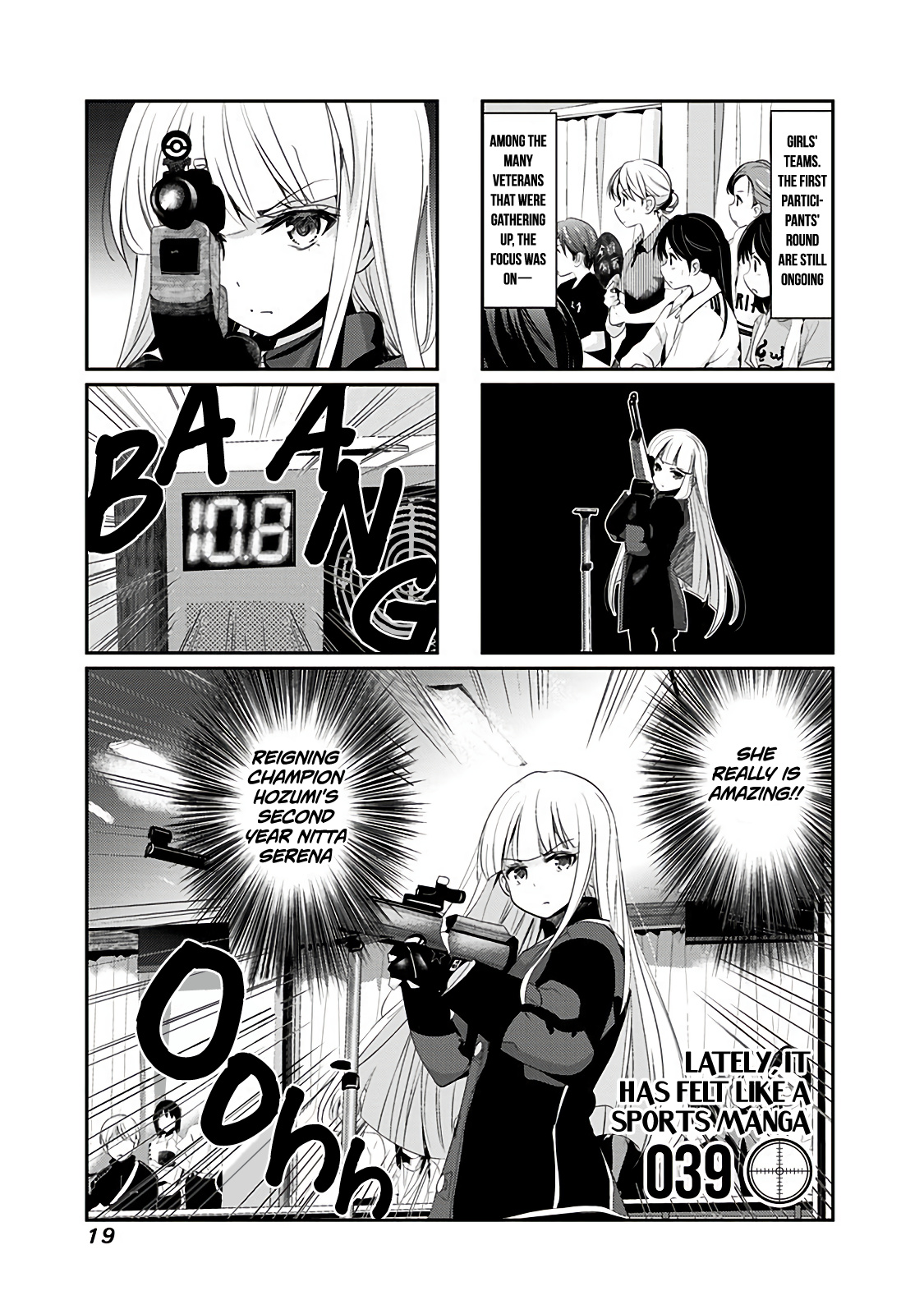 Rifle Is Beautiful - Vol.3 Chapter 39: Lately, It Has Felt Like A Sports Manga