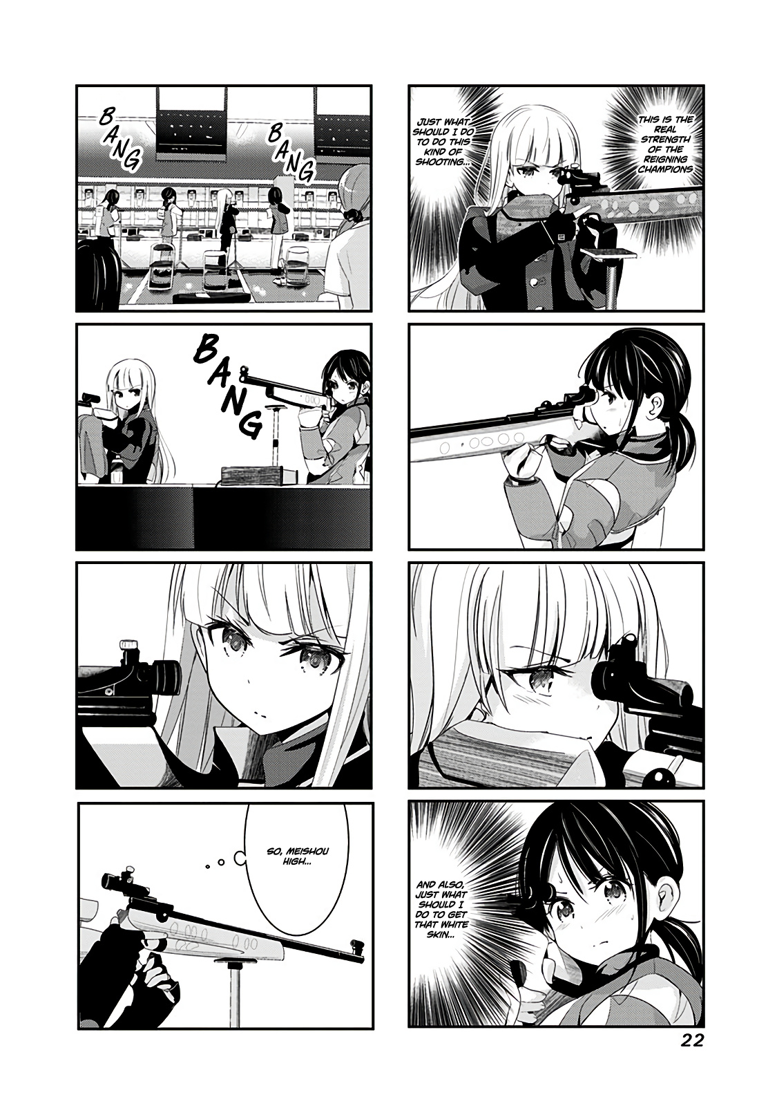 Rifle Is Beautiful - Vol.3 Chapter 39: Lately, It Has Felt Like A Sports Manga