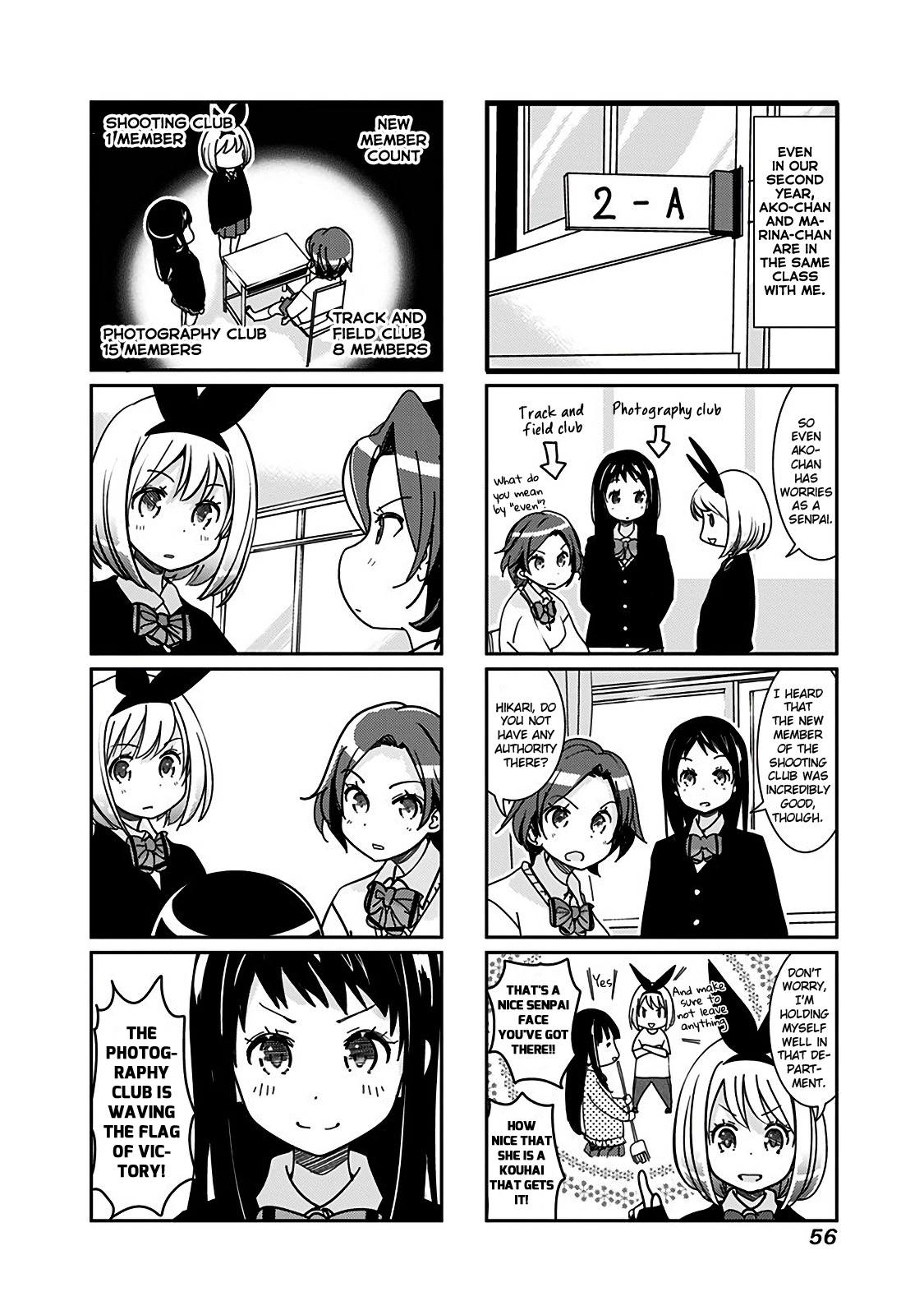 Rifle Is Beautiful - Vol.6 Chapter 143: The Senpai Thinks Her Kouhais Are Cute