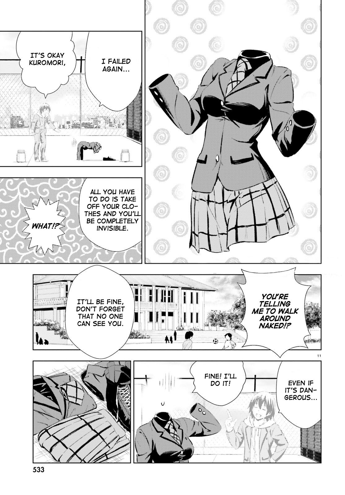 Kuromori-San Wa Smartphone Ga Tsukaenai - Chapter 6: Tengu No Kakuremino