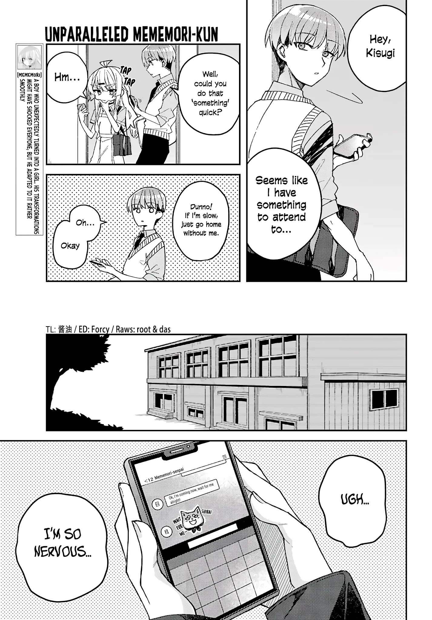 Unparalleled Mememori-Kun - Chapter 3: The Person I Like