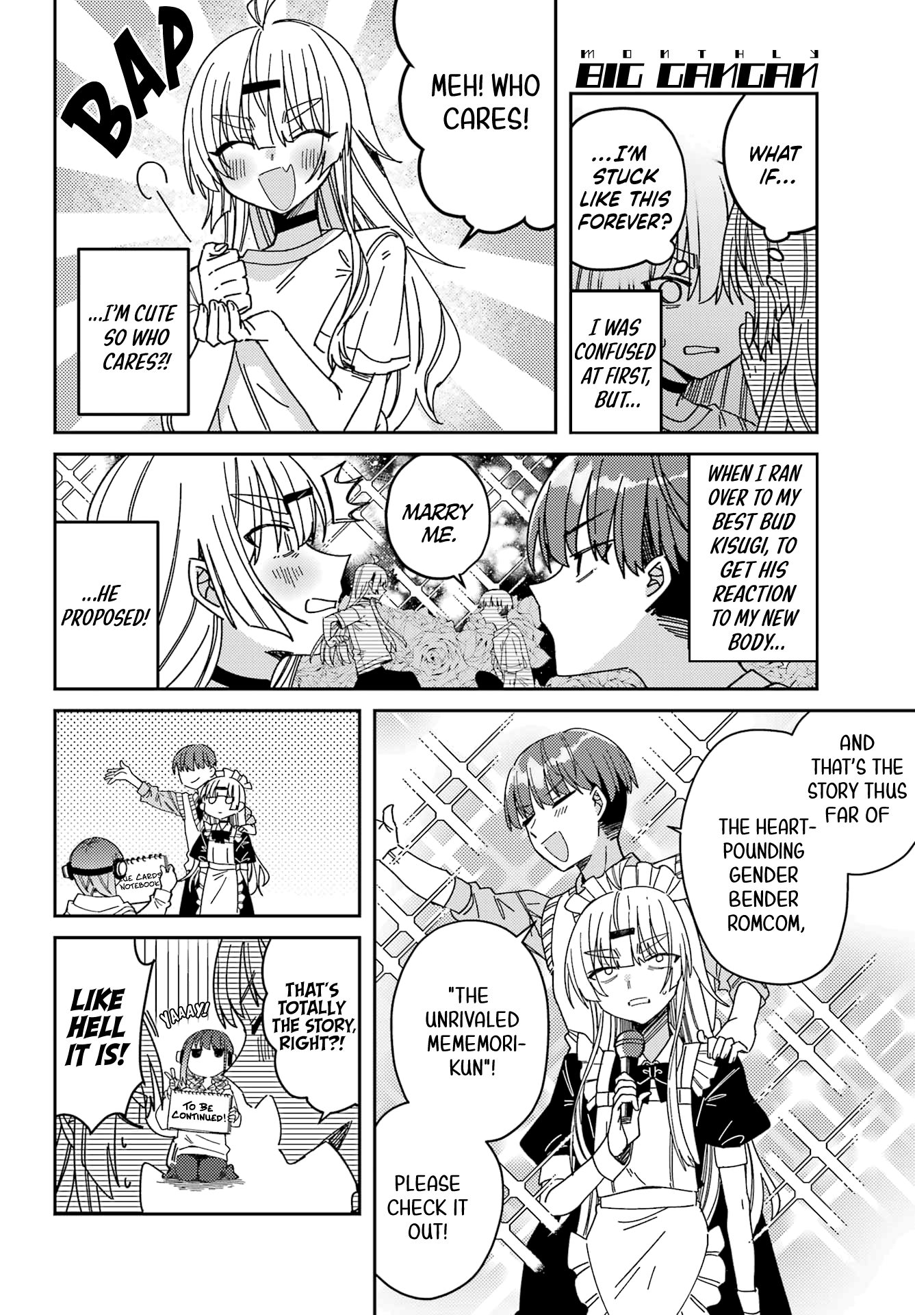 Unparalleled Mememori-Kun - Chapter 13.2: Recapped! 01