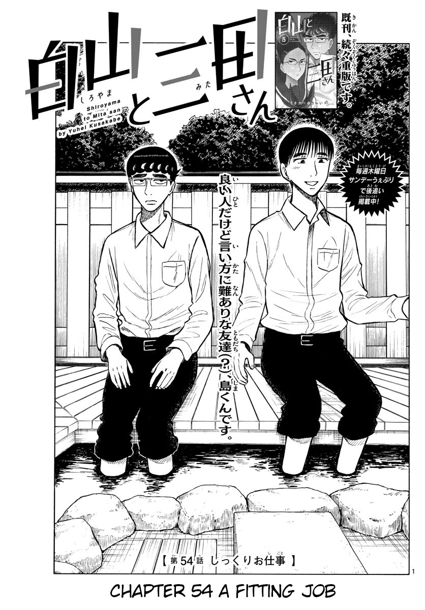 Shiroyama To Mita-San - Chapter 54: A Fitting Job