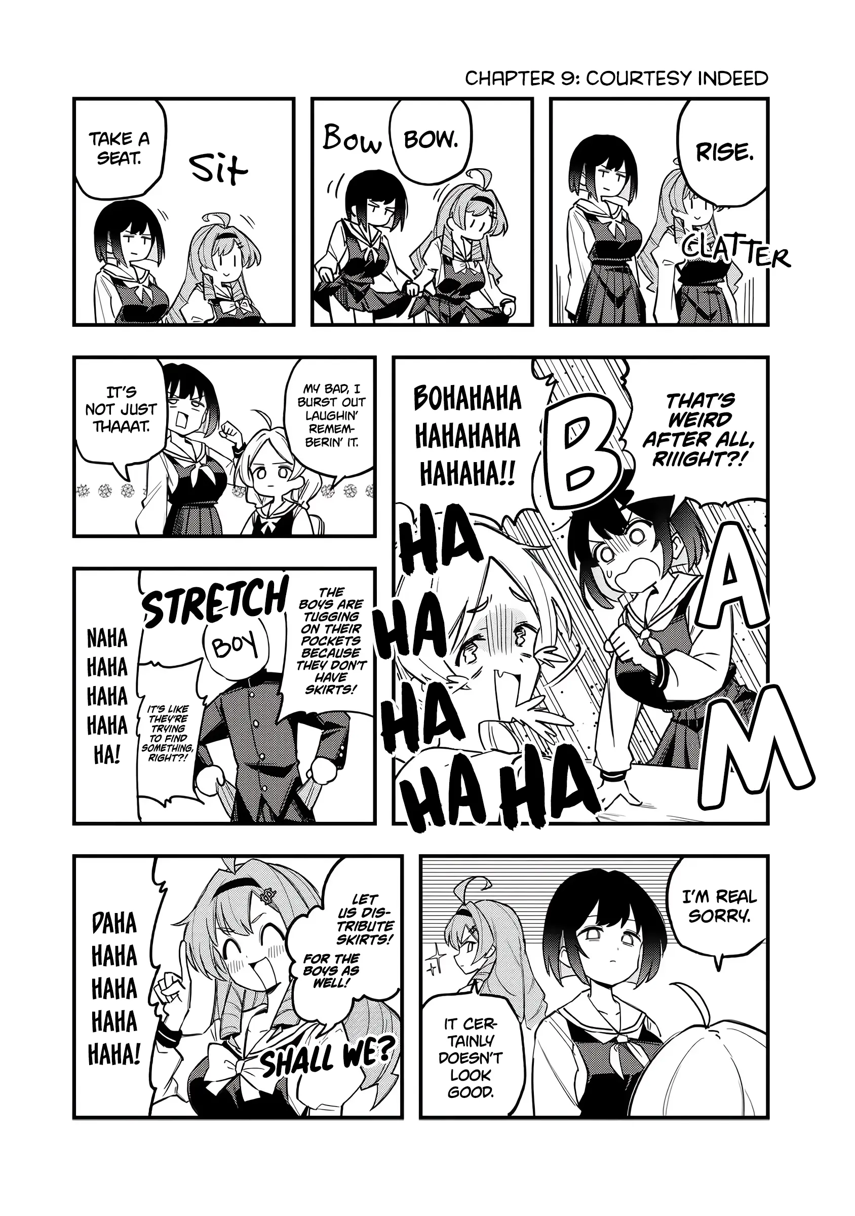 Bakushin Ojou-Sama Dou! - Chapter 9: Courtesy Indeed