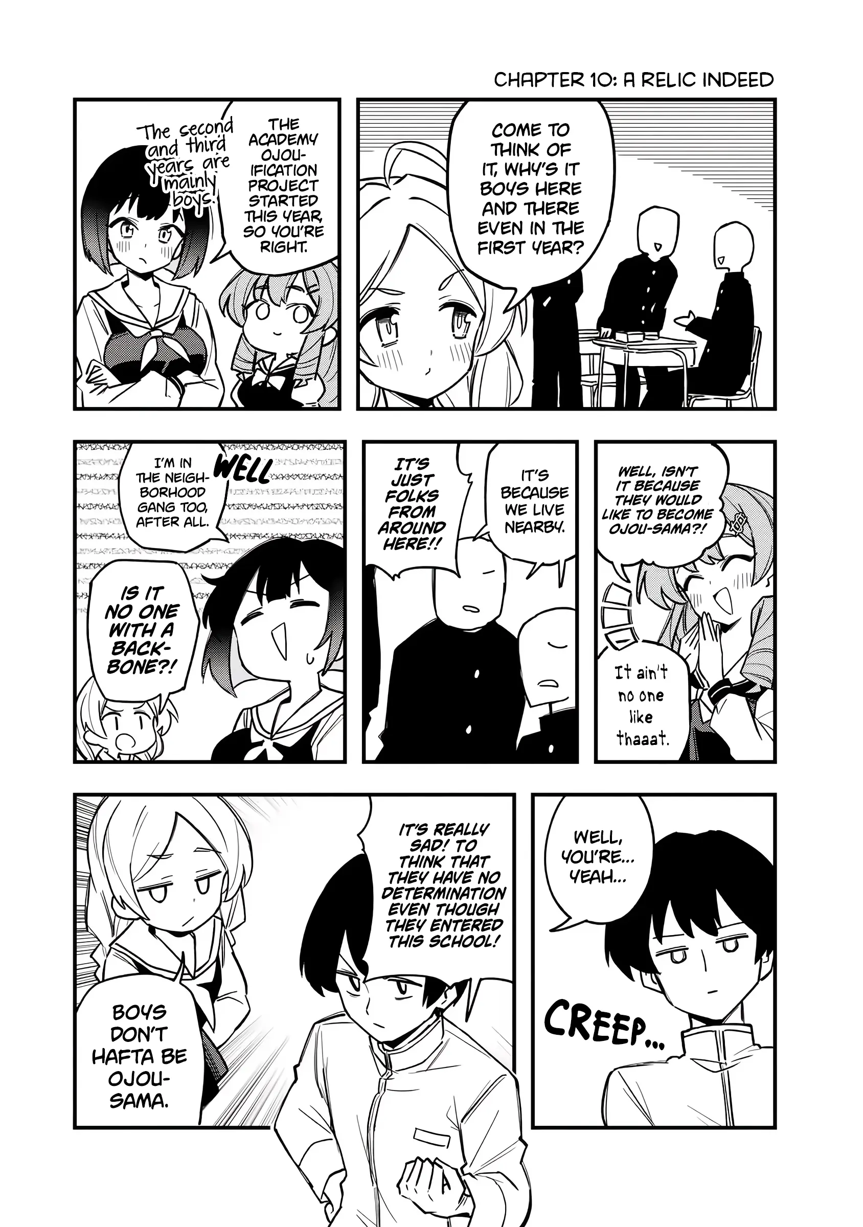 Bakushin Ojou-Sama Dou! - Chapter 10: A Relic Indeed