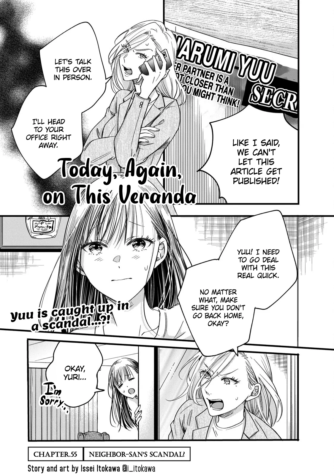 Kyou Mo Beranda De - Chapter 55