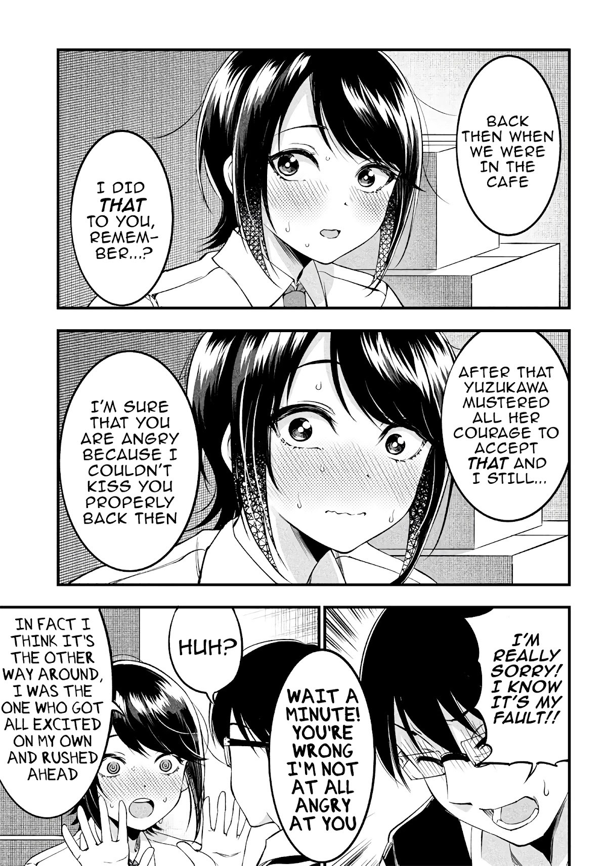 Yuzukawa-San Wa, Sasshite Hoshii. - Chapter 18: I Don't Want Him To Think I'm An Indecent Girl