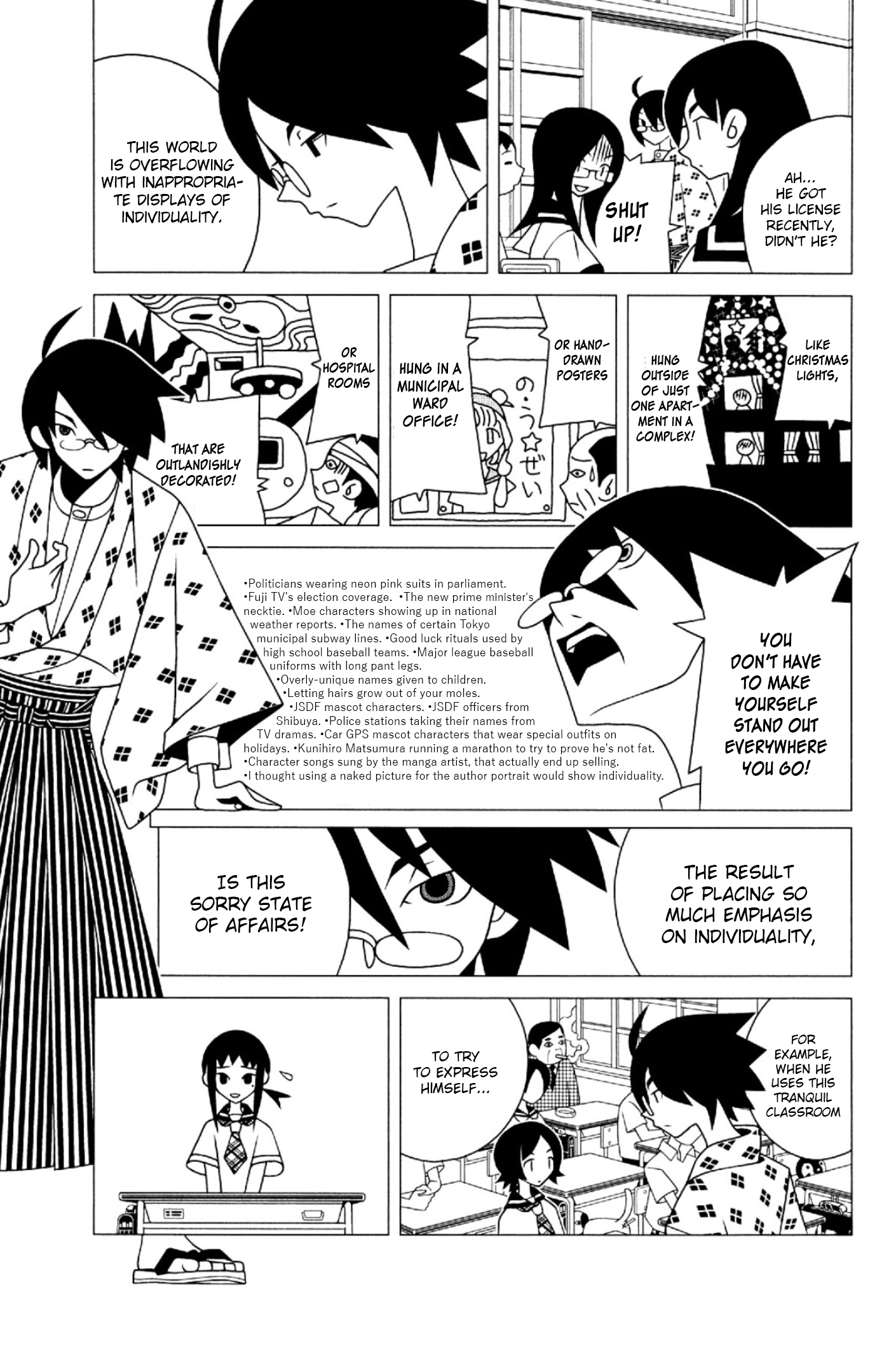 Sayonara Zetsubou Sensei - Chapter 195: Record Of A Vital Idiosyncracy