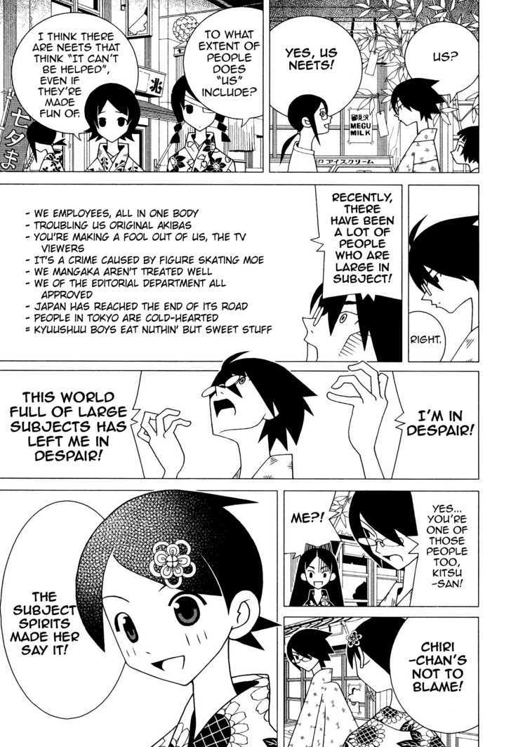 Sayonara Zetsubou Sensei - Chapter 144 : Life Without Summing Up