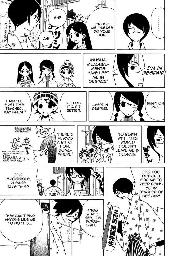 Sayonara Zetsubou Sensei - Chapter 122 : The Comparison Of The Cliff