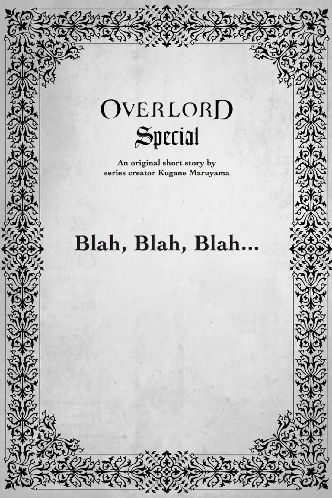 Overlord - Vol.1 Special