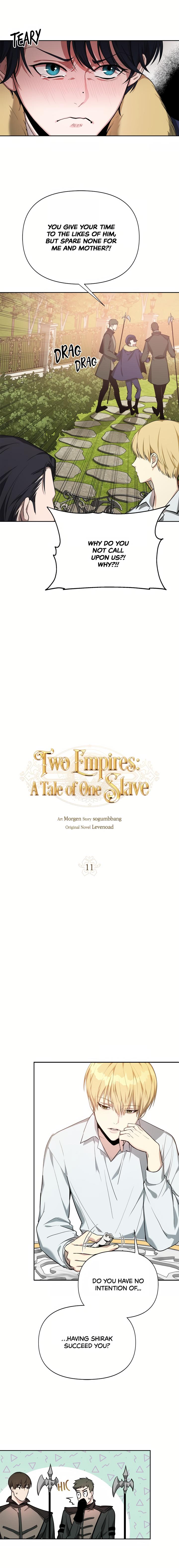 Two Empires, The Slave Of The Empire - Chapter 11